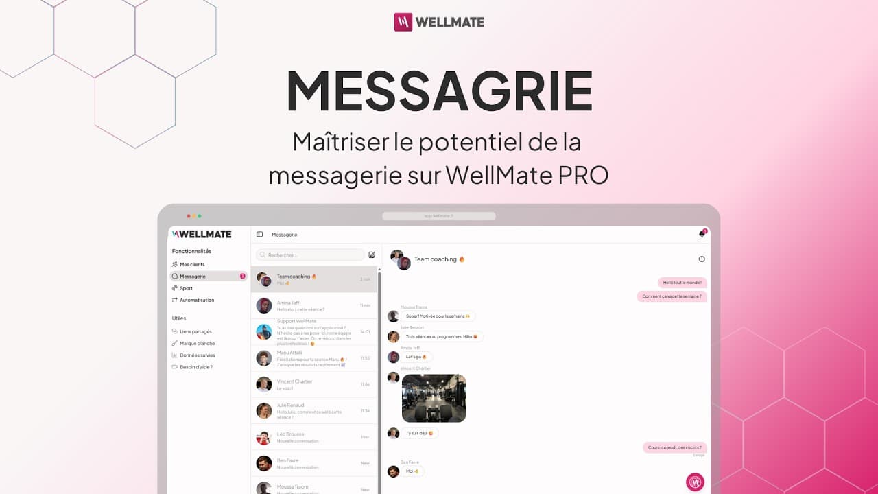 WellMate messaging