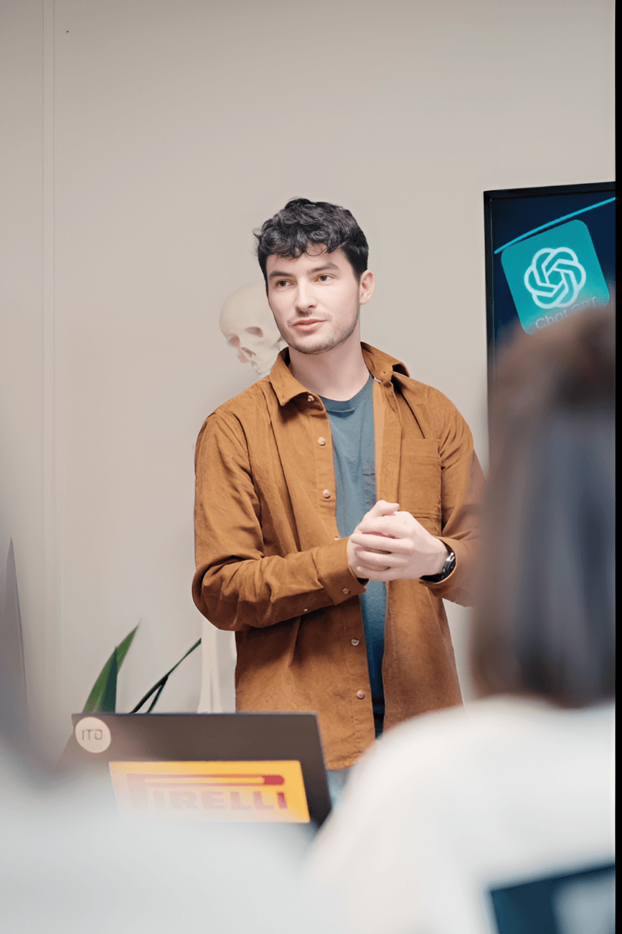 Portrait of Léo Brousse, Head of Sales & Marketing at WellMate