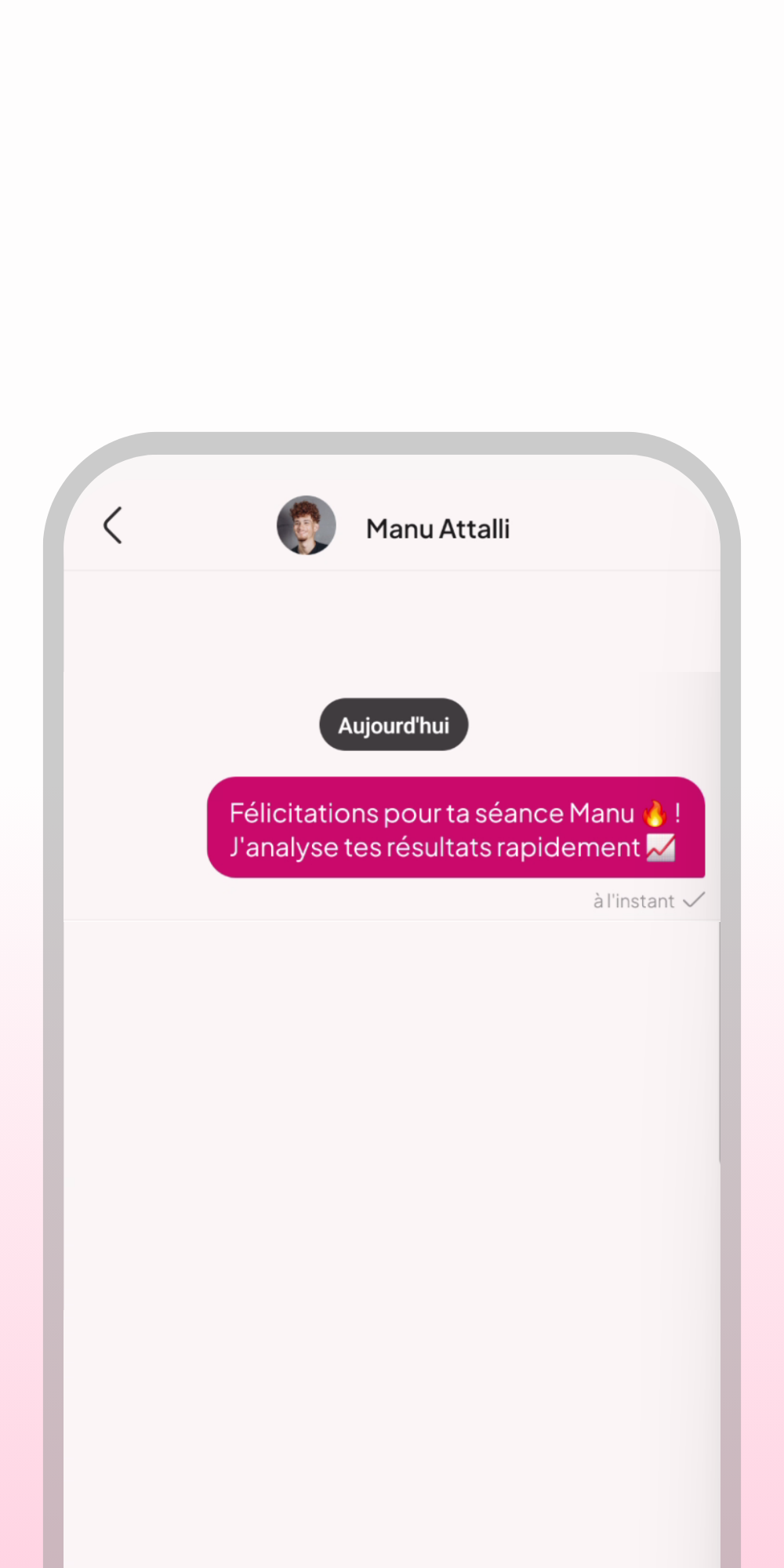 Messages de félicitations automatisés WellMate