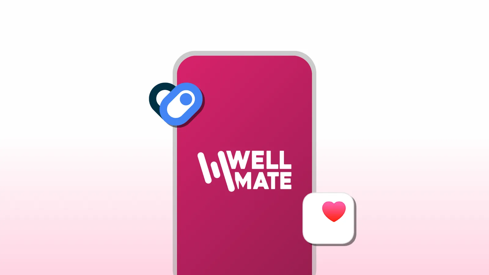 WellMate connected to Apple Health and Health Connect